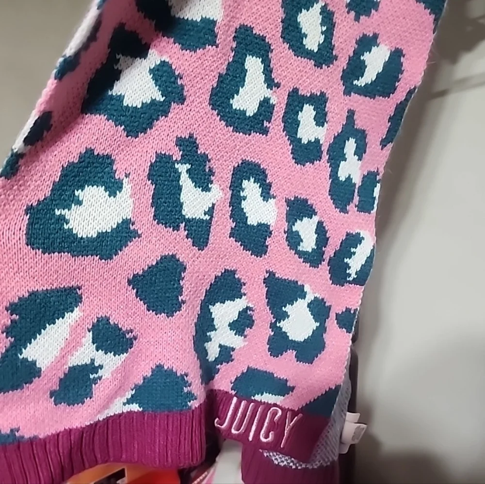 Juicy Couture Animal Print Scarf